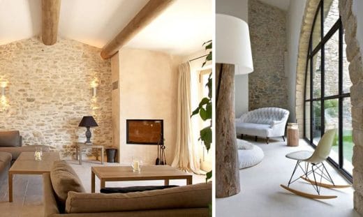 11 façons de décorer un mur en pierre apparente dans son salon