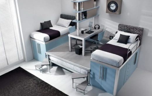 À épingler : Petite chambre pour deux ados : l’aménager sans manquer de place