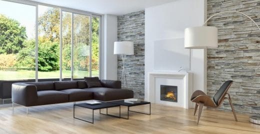 11 façons de décorer un mur en pierre apparente dans son salon