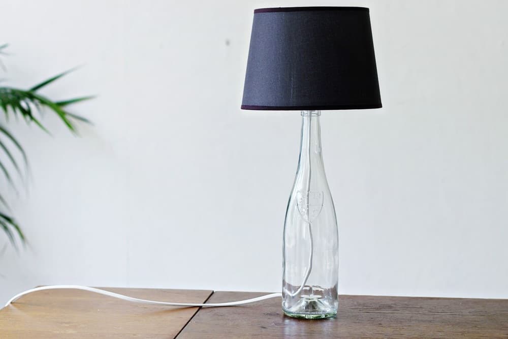 Pied De Lampe En Bouteille Do It Yourself 