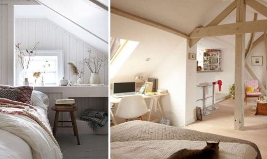 14 inspirations et idées pour aménager une chambre sous pente