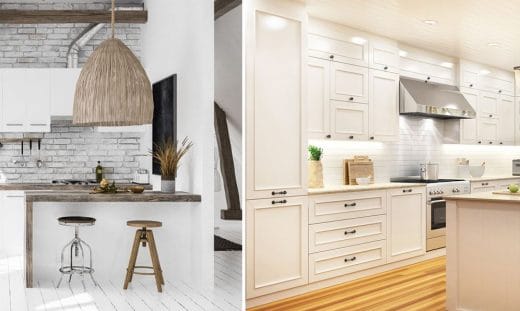 23 petites cuisines avec ilot central : idées d’aménagement et photos