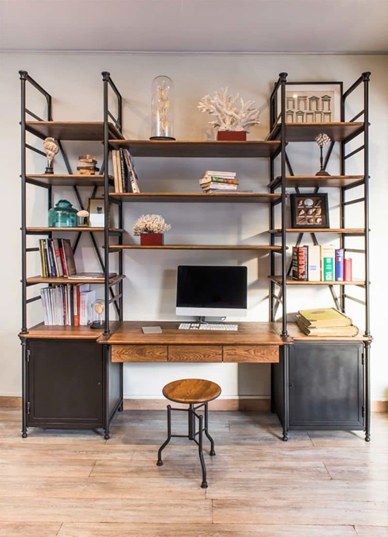 Bibliothèque Avec Bureau 