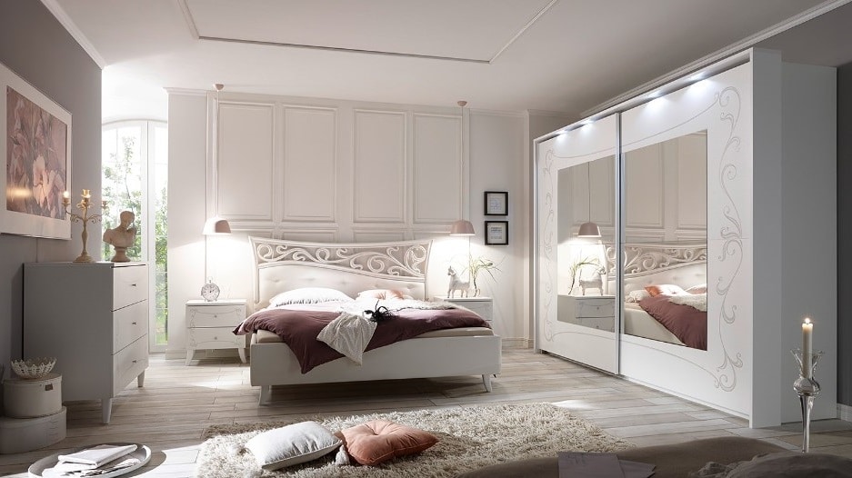 Chambre Classique Blanche 