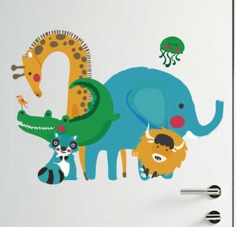 Stickers Animaux Chambre D’enfant 