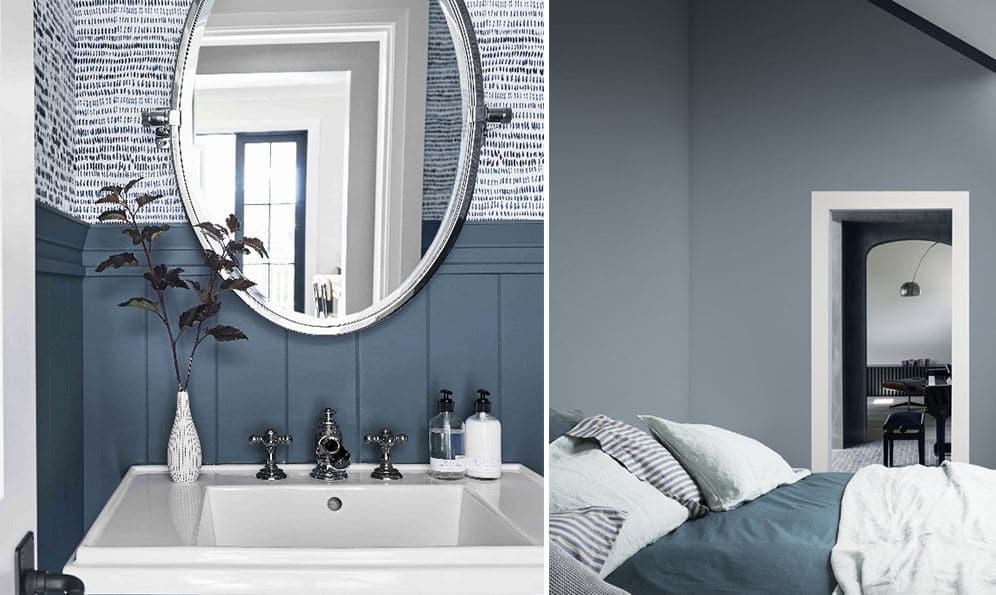 Couleur Bleu Gris Deco