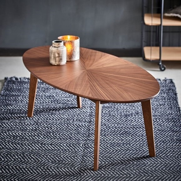 Table Basse Bois Foncé