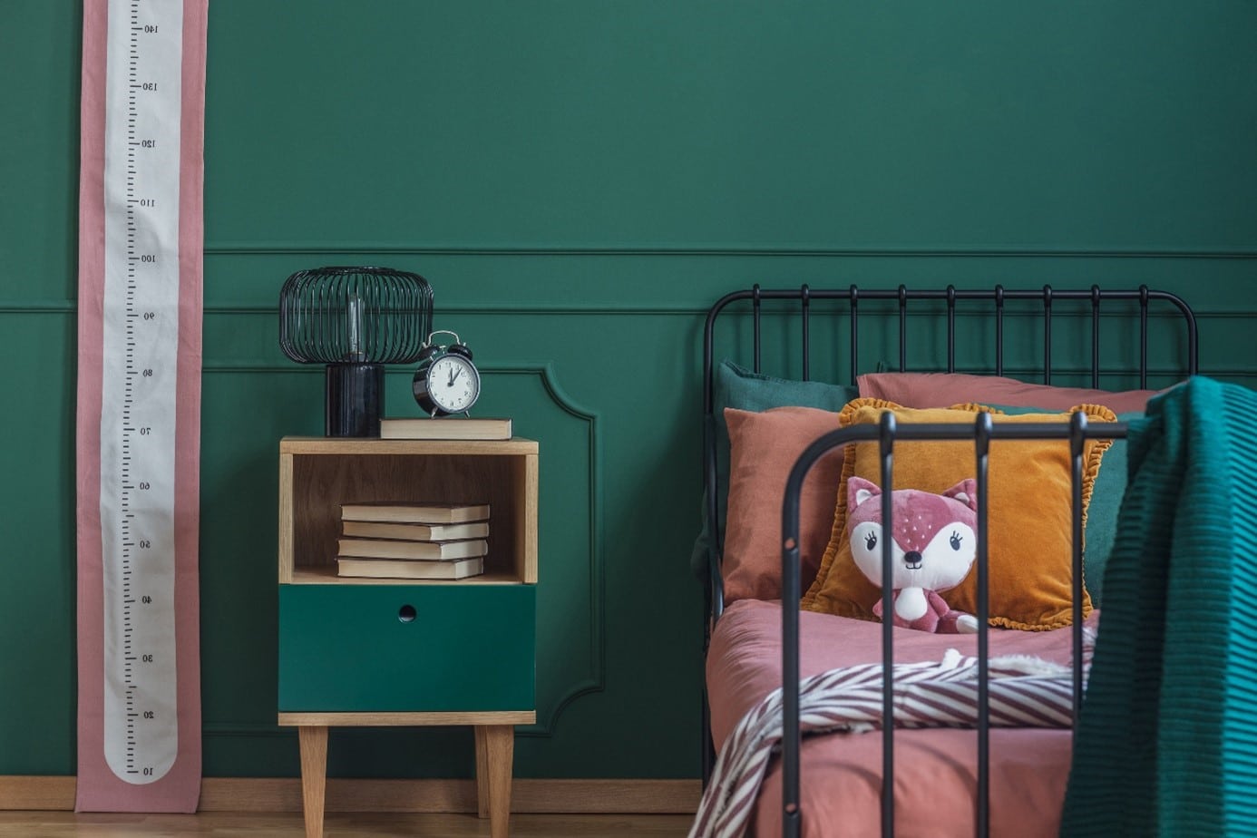 Chambre Enfant Vert Canard 