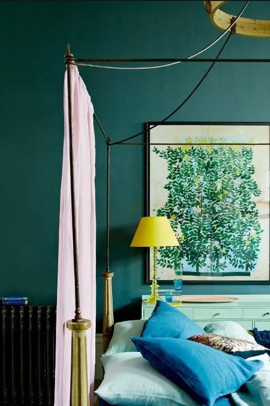 Chambre Vert Canard Et Jaune 