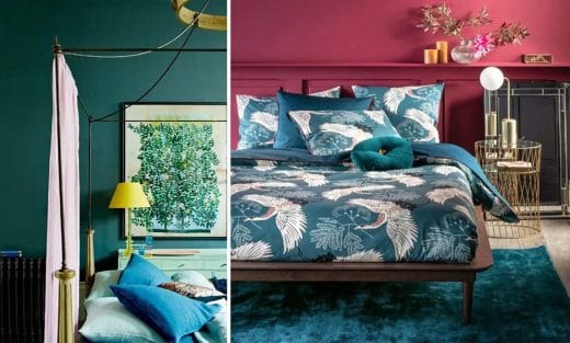 À épingler : Chambre vert canard : 19 idées pour bien la décorer