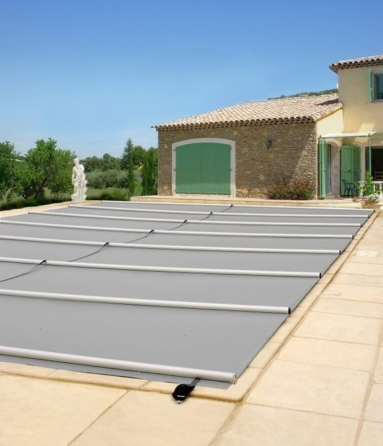 Abri De Piscine Plat