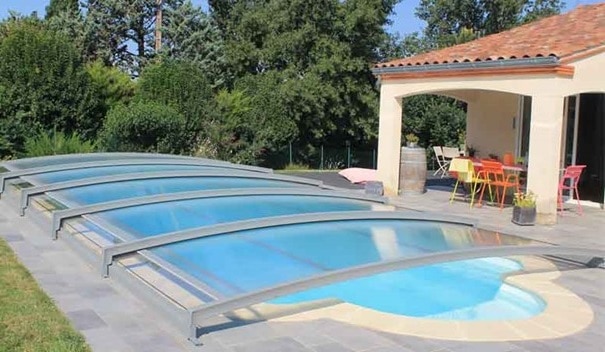 Abri De Piscine Sans Rail 