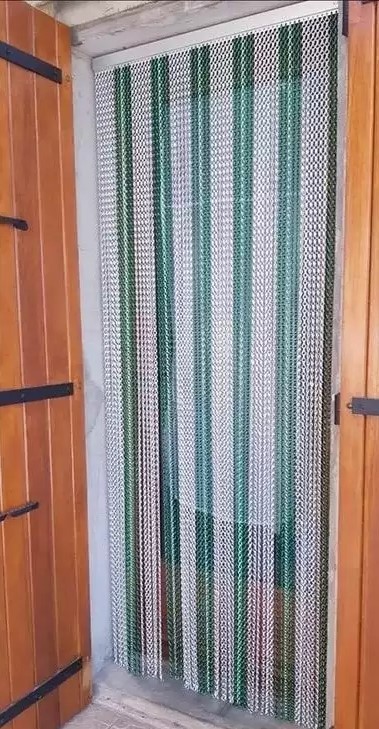 Rideau De Porte Anti-mouche En Perles - Blanc 11,1x2 M - Séparation De Pièce, Décoration Pour Cuisine, Chambre, Salon