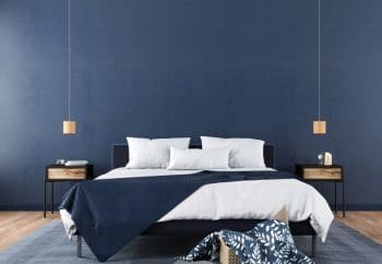 Chambre Moderne Bleue