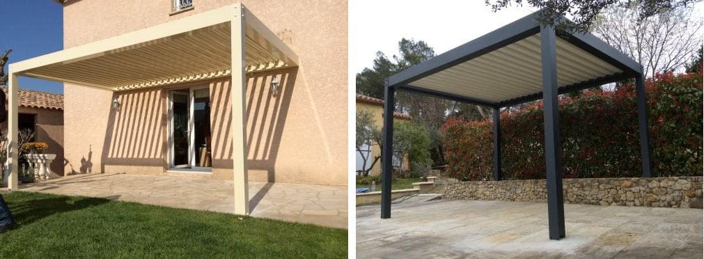 Pergolas Adosses Et Sur Quatre Pieds