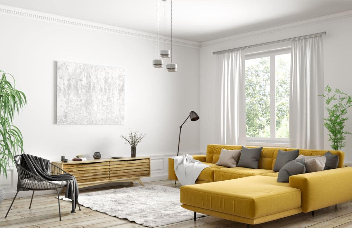 Mur Blanc Salon