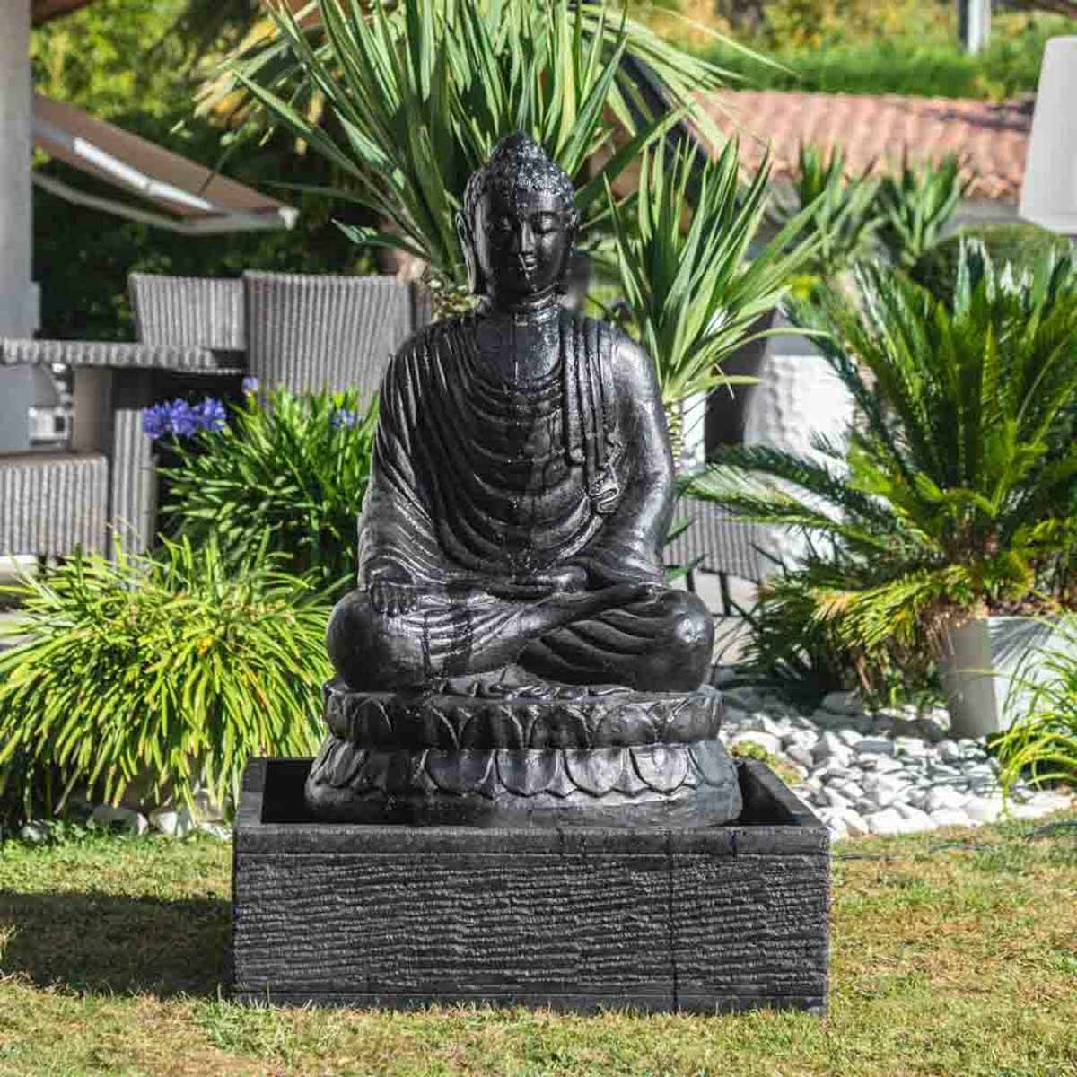 fontaine de jardin zen