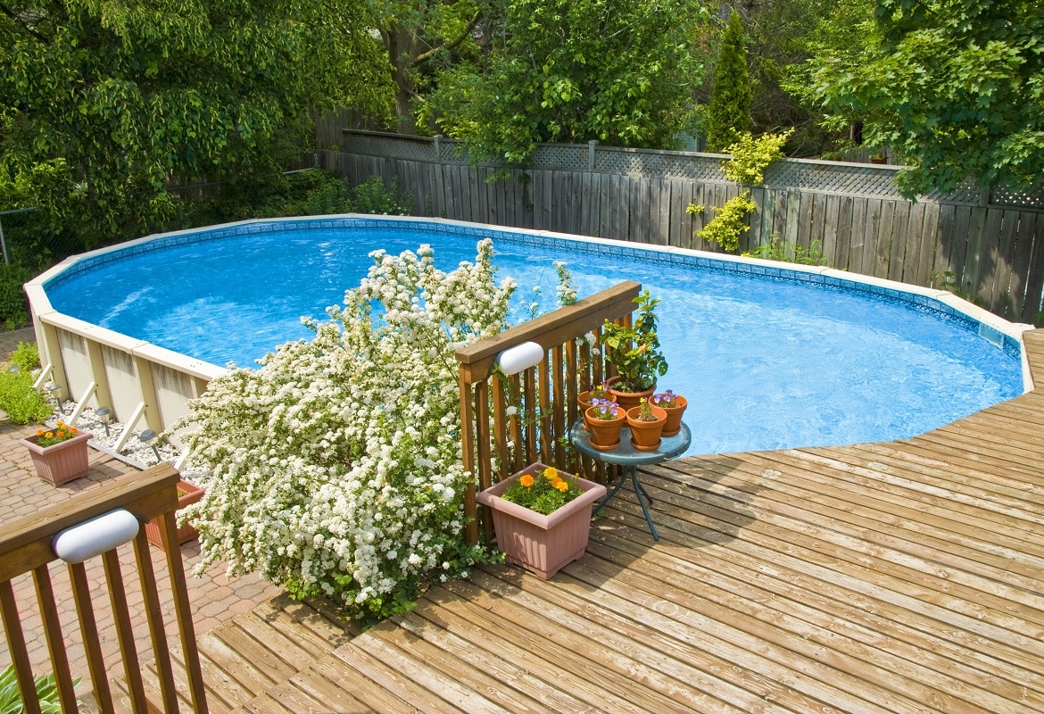 Nos proposition de panneaux d'habillage pour votre piscine hors sol