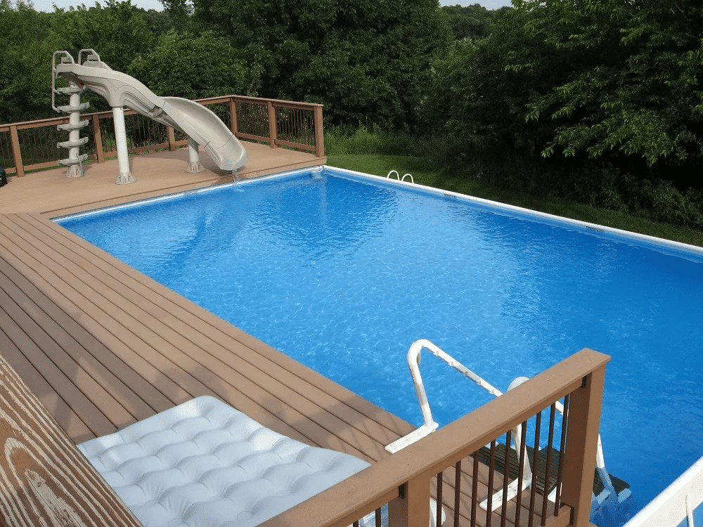 Intex - Toboggan gonflable pour piscine enterrée - Intex - Jeux de