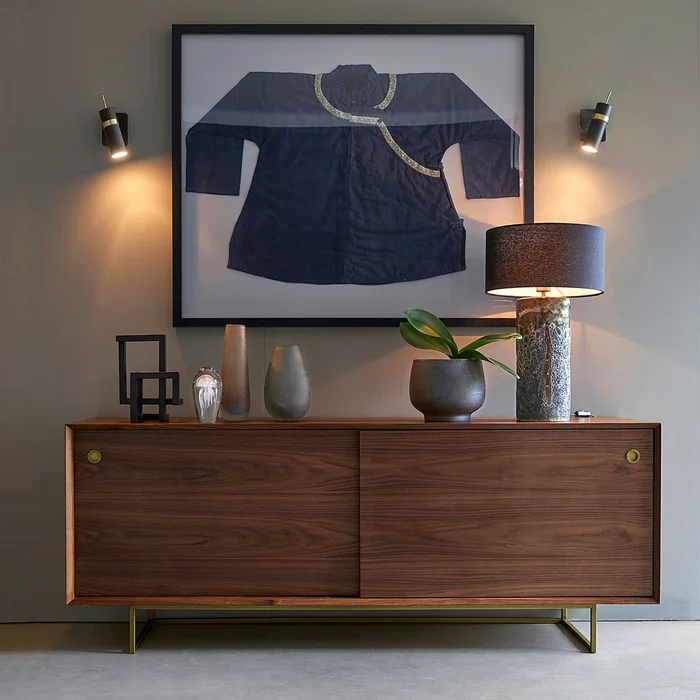 Une enfilade vintage et scandinave en noyer 