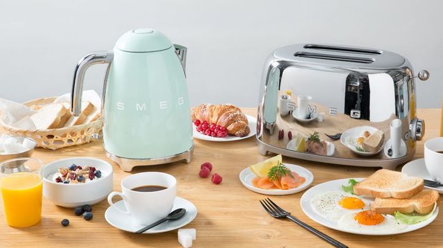 Les différents appareils électroménagers du petit-déjeuner