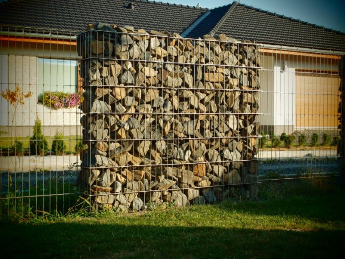 Les principes d’une pose de clôture en gabion