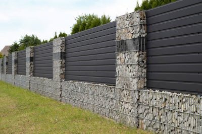 Quel est le prix de la pose d'une clôture en gabion