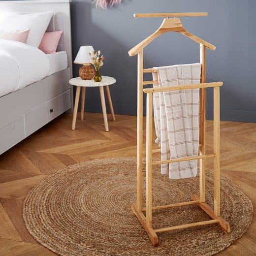 Valet de chambre électrique CORBY Classic – presse pantalon chauffant - Ameublement
