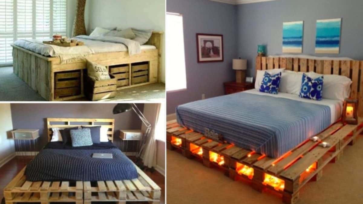 Les différents types de lits en palette
