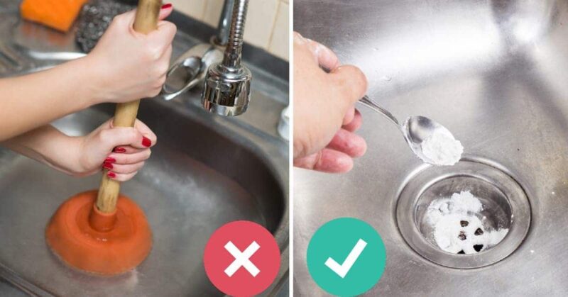 Déboucher son évier au bicarbonate de soude : comment faire ? - Ctendance