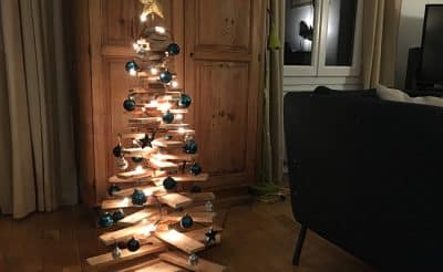 Sapin de Noël en bois design : les plus beaux modèles