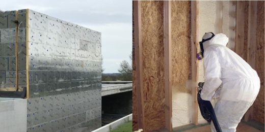 À épingler : Isolation : Mousse polyuréthane projetée ou laine de verre ?