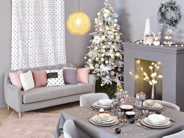 Guirlande plume blanche pour arbre de Noël, décoration de fête - Cdiscount  Maison