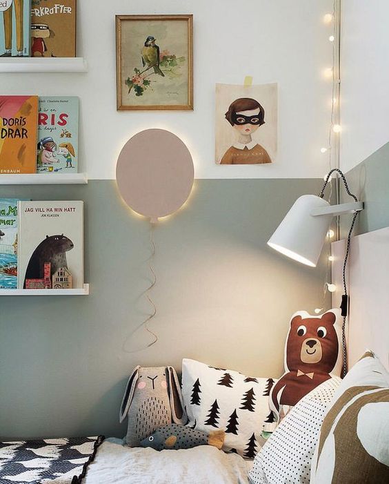 chambre d'enfant scandinave