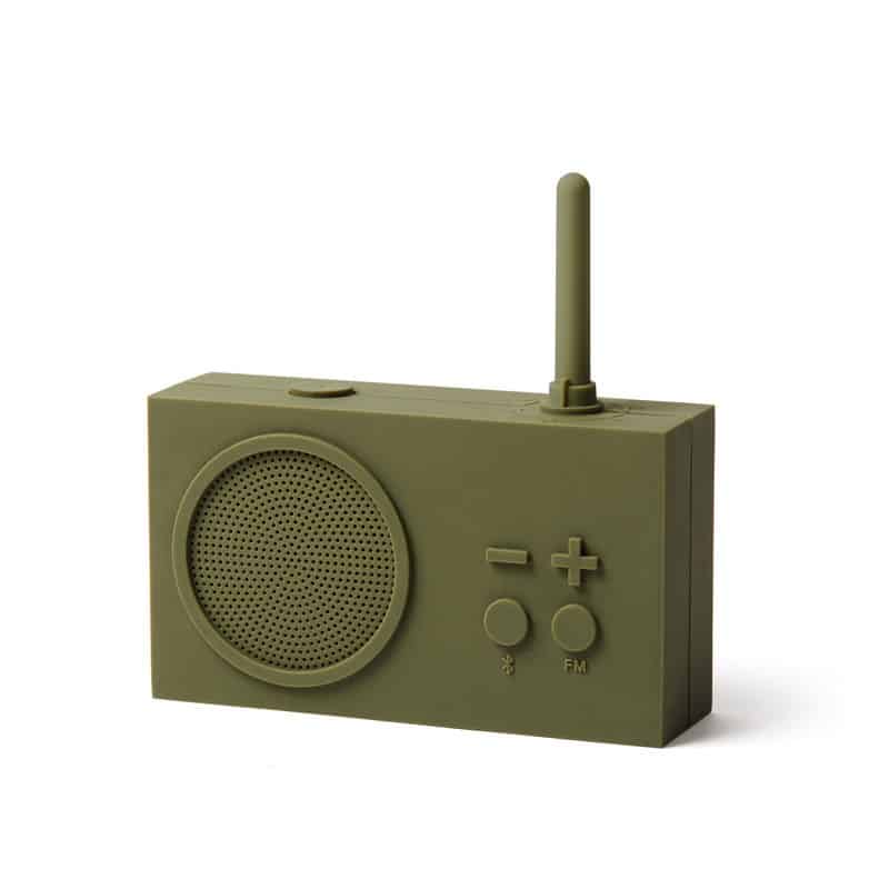 Une radio design au look color block MadeinDesign