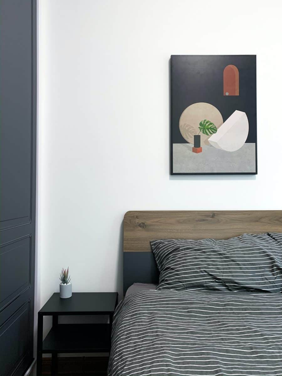 Une chambre scandinave à la décoration minimaliste 