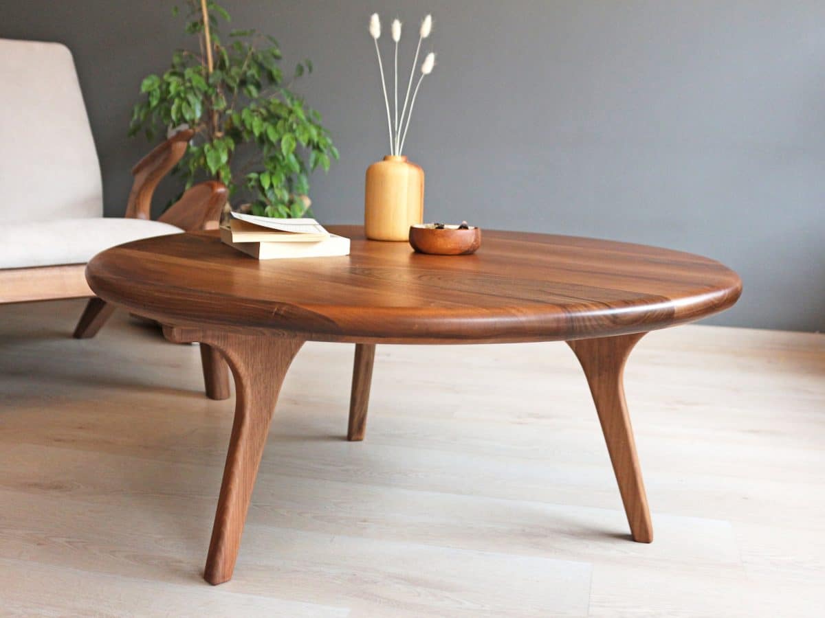 Table vintage en bois sur etsy