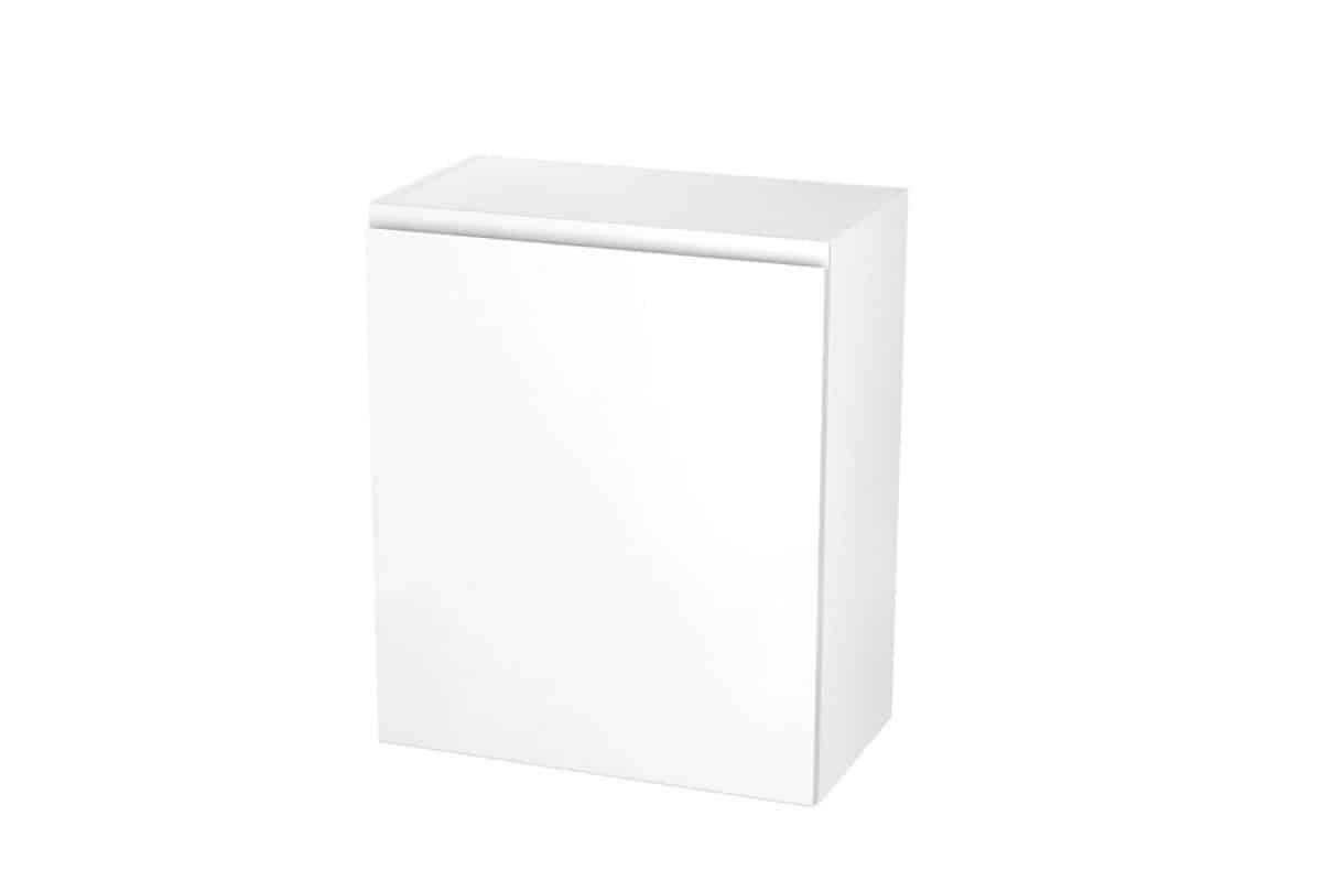 Meuble haut de cuisine Garcinia blanc brillant l. 60 cm