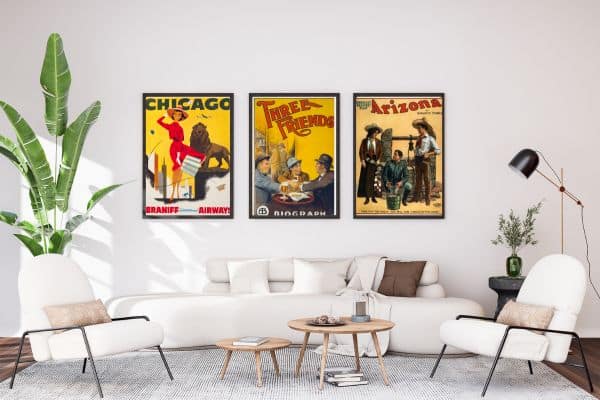 Comment intégrer des affiches personnalisées dans sa décoration d'intérieur ?