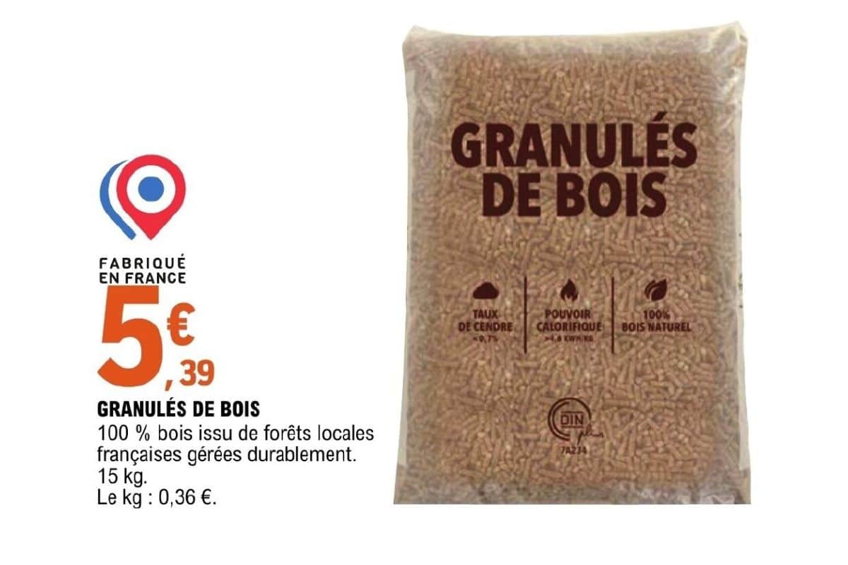 Sac hotsell granulés leclerc