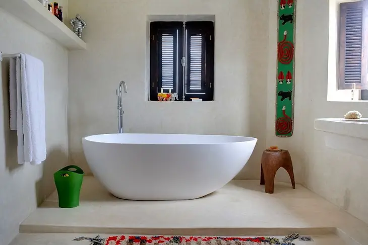 Coin bain de la maison marocaine