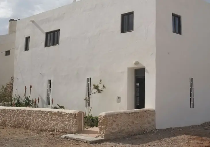 La maison marocaine vue de la façade