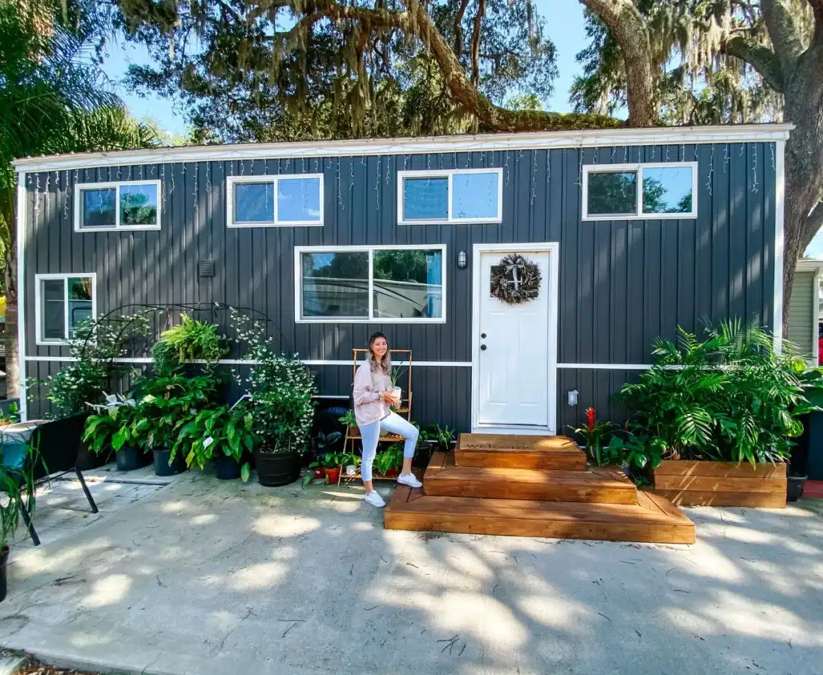 la tiny house vu de lexterieur