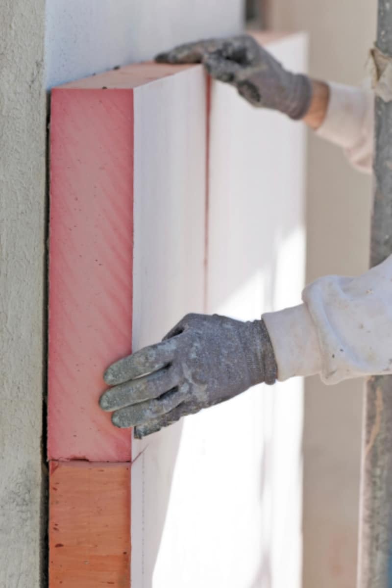 Isolation de façade par l'extérieur avec la mousse phénolique ( résolique )