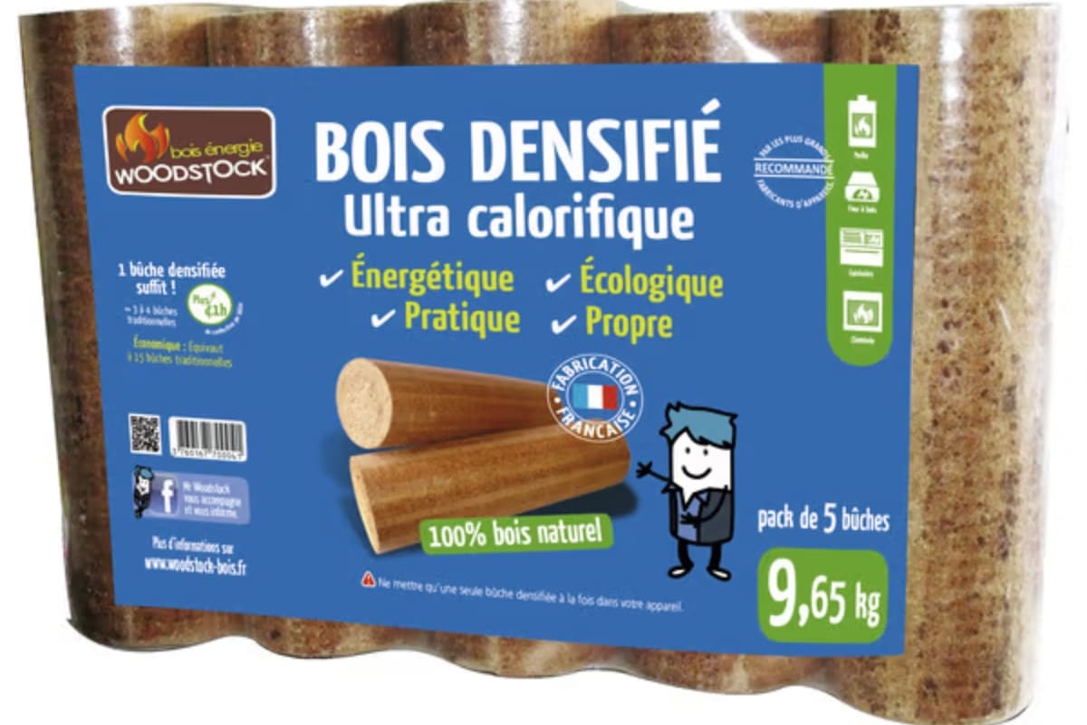 Brico dépôt Bois densifié ultra calorifique