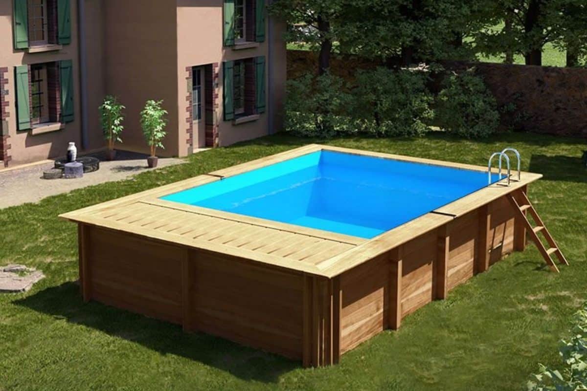 Comment enterrer une piscine en bois