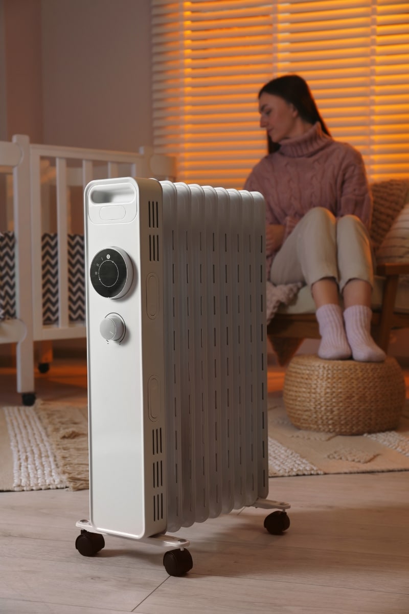 Un radiateur d'appoint