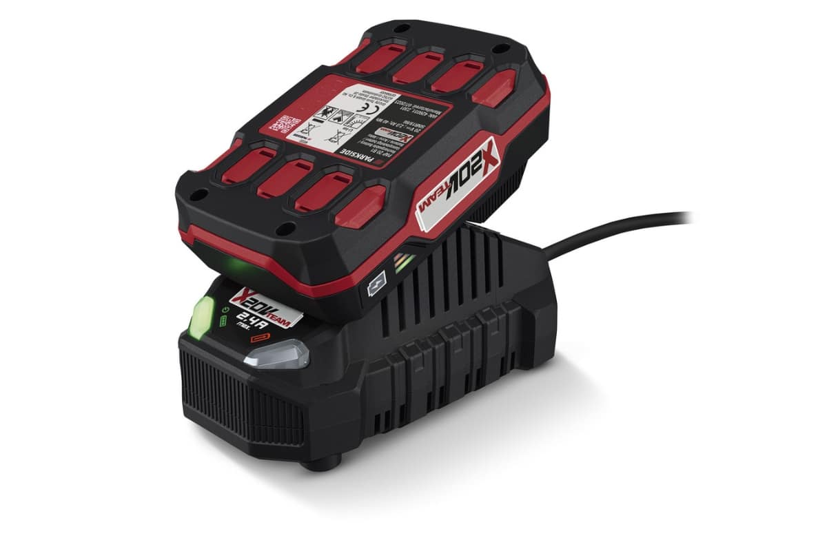 Lidl PARKSIDE® Batterie PAP 20 B1, 20 V, 2 Ah et chargeur PLG 20 C1, 2,4 A