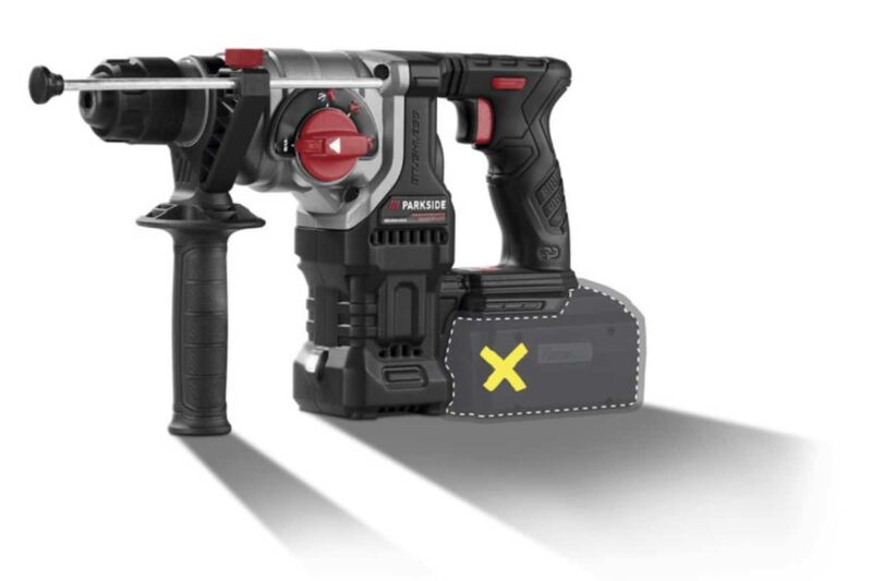 Perforateur sans fil 20 volts PARKSIDE PERFORMANCE neuve avec 2 batteries 4 Aet chargeur - Bricolage