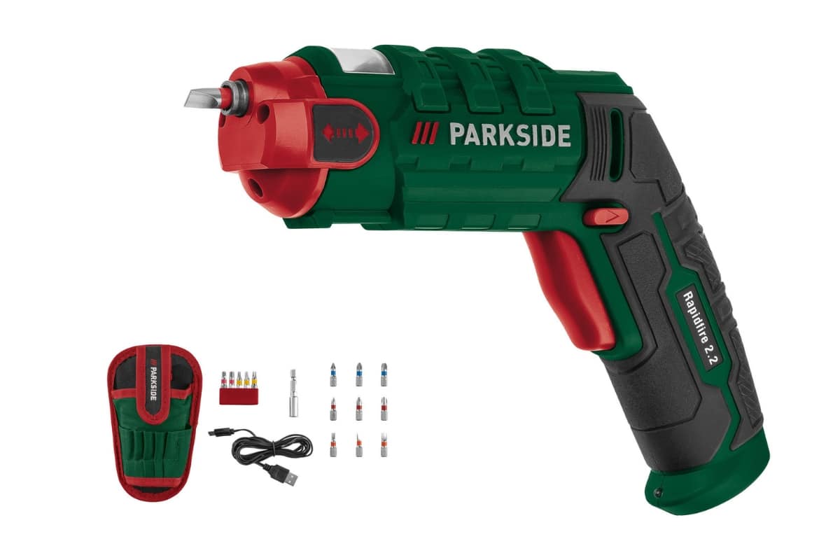 Lidl PARKSIDE Visseuse sans fil à embouts interchangeables Rapidfire 2.2